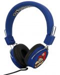 Детски слушалки OTL Technologies - Super Mario Tween, сини - 2t