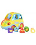 Детски музикален сортер Hola Toys - Smart bus - 2t