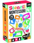 Детска игра Headu Montessori - Разноцветни шаблони - 1t