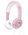 Детски слушалки OTL Technologies - Hello Kitty, Rose Gold - 1t