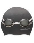 Детски плувен комплект Speedo - Шапка и очила, черен - 1t