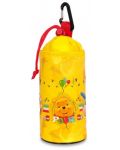 Детски калъф за бутилка BIKE SPORT -  Winnie The Pooh, жълт - 1t