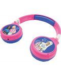 Детски слушалки Lexibook - Barbie HPBT010BB, безжични, сини - 4t