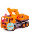 Детска играчка Polesie Toys - Камион с багер - 2t