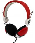 Детски слушалки OTL Technologies - Pokeball Tween, червени - 3t