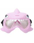 Детски очила за гмуркане Eurekakids - Розова акула - 1t