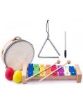 Детски музикален комплект Woody - Дървени инструменти - 1t