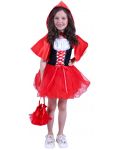Детски карнавален костюм Rappa - Червената шапчица, 3 части, S (80-90 cm) - 1t