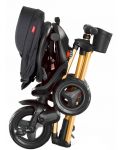 Детска триколка QPlay - Nova, Air Wheels, Golden/Black - 6t