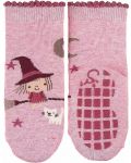 Детски чорапи с бутончета Sterntaler - С вещица, 2 чифта, 19/20, 12-18 месеца - 2t