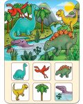 Детска образователна игра Orchard Toys - Динозавърско лото - 3t