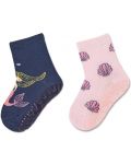Чорапи със силиконова подметка Sterntaler - Русалка, 25/26 размер, 3-4 години, 2 чифта - 1t