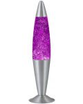 Декоративна лампа Rabalux - Glitter 4115, 25 W, 42 x 11 cm, лилава - 2t