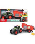 Детска играчка Dickie Toys - Трактор с ремарке, Fendt farm trailer - 1t