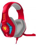 Детски слушалки OTL Technologies - Pro G5 Pokemon Еlectric, червени - 2t