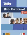 Deutsch intensiv Horen und Sprechen A2 Das Training/Buch + Onlineangebot / - 1t