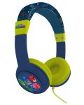 Детски слушалки OTL Technologies - PJ Masks!, сини/зелени - 1t