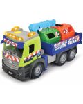 Детска играчка Dickie Toys - Камион за рециклиране на отпадъци, със звуци и светлини - 1t