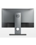 Монитор Dell U2417H, 23.8" IPS Anti-Glare, UltraSharp InfinityEdge, 6ms, 1000:1, 250 cd/m2, FullHD 1920x1080, HDMI, DisplayPort, USB 3.0, Height Adjustable, Pivot, Swivel, Black, 5г. гаранция - 3t