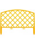 Декоративна ограда решетка Palisad - 65001, 24 х 320 cm, жълта - 2t