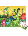 Детски пъзел Eurekakids - Динозаври, 24 части - 3t