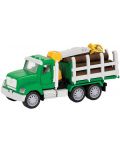 Детска играчка Battat Driven - Мини камион за дърводобив - 1t