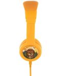 Детски слушалки с микрофон BuddyPhones - Explore+, жълти - 2t