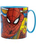 Детска чаша за микровълнова Stor Spider-Man - Midnight Flyer, 350 ml - 1t