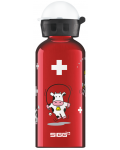 Детска бутилка Sigg KBT – Funny cows, червена, 0.4 L - 1t