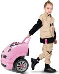Детски интерактивен автомобил Buba - Motor Sport, розов - 3t