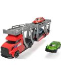 Детска играчка Dickie Toys -  Автовоз с три коли, червен - 2t