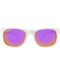 Детски слънчеви очила Shadez - От 3 до 7 години, бели с лилави стъкла - 2t