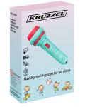 Детска играчка Kruzzel - Фенерче с плъзгащ се проектор - 3t
