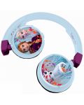 Детски слушалки Lexibook - Frozen HPBT010FZ, безжични, сини - 1t