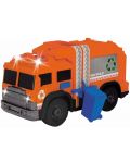 Детска играчка Dickie Toys - Камион за отпадъци, със звуци - 2t