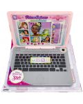 Детска играчка Jakks Pacific - Музикален лаптоп, Дисни принцеси - 1t