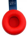 Детски слушалки PowerLocus - PLED, безжични, сини/червени - 2t