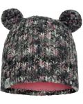 Детска зимна шапка BUFF - Knitted & fleece hat, сива - 1t