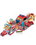 Детска играчка Ocie - Трансформираща се пожарна кола и станция - 1t
