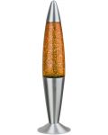 Декоративна лампа Rabalux - Glitter, 25 W, 42 x 11 cm, оранжева - 1t