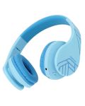 Детски слушалки PowerLocus - P2, безжични, сини - 4t