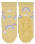 Детски чорапи със силиконова подметка Sterntaler - С дъга, 27/28 размер, 4-5 години - 2t