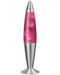 Декоративна лампа Rabalux - Lollipop 4108, 25 W, 42 x 11 cm, розова - 1t