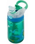 Детска бутилка за вода Contigo Gizmo Flip - Динозавър - 2t