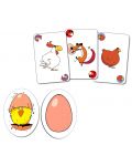 Детска игра с карти Djeco -  Piou Piou - 4t