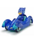 Детска играчка Dickie Toys PJ Masks - Колата на Катбой, 7 cm - 1t