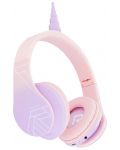 Детски слушалки PowerLocus - P2 Unicorn, безжични, розови - 2t