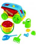 Детска играчка Marioinex - Камионче Gobo, с аксесоари за пясък, асортимент - 1t