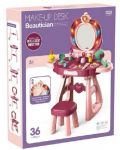 Детска тоалетка със светещо огледало Bowa, Make Up Desk - 2t