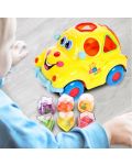 Детска играчка MalPlay - Сортер aвтомобил, със звукови ефекти - 4t
